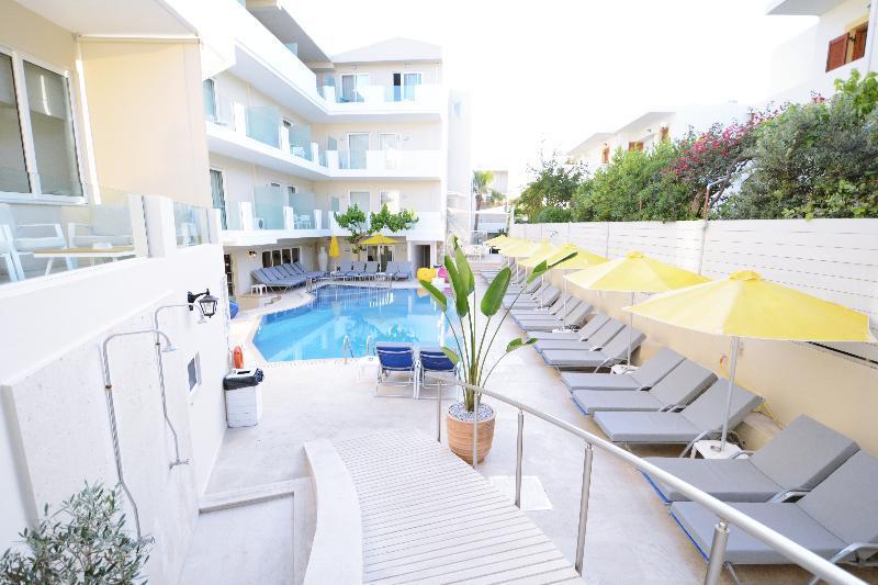 Dimitrios Beach Hotel Adults Friendly 14 Plus Rethimno Eksteriør billede