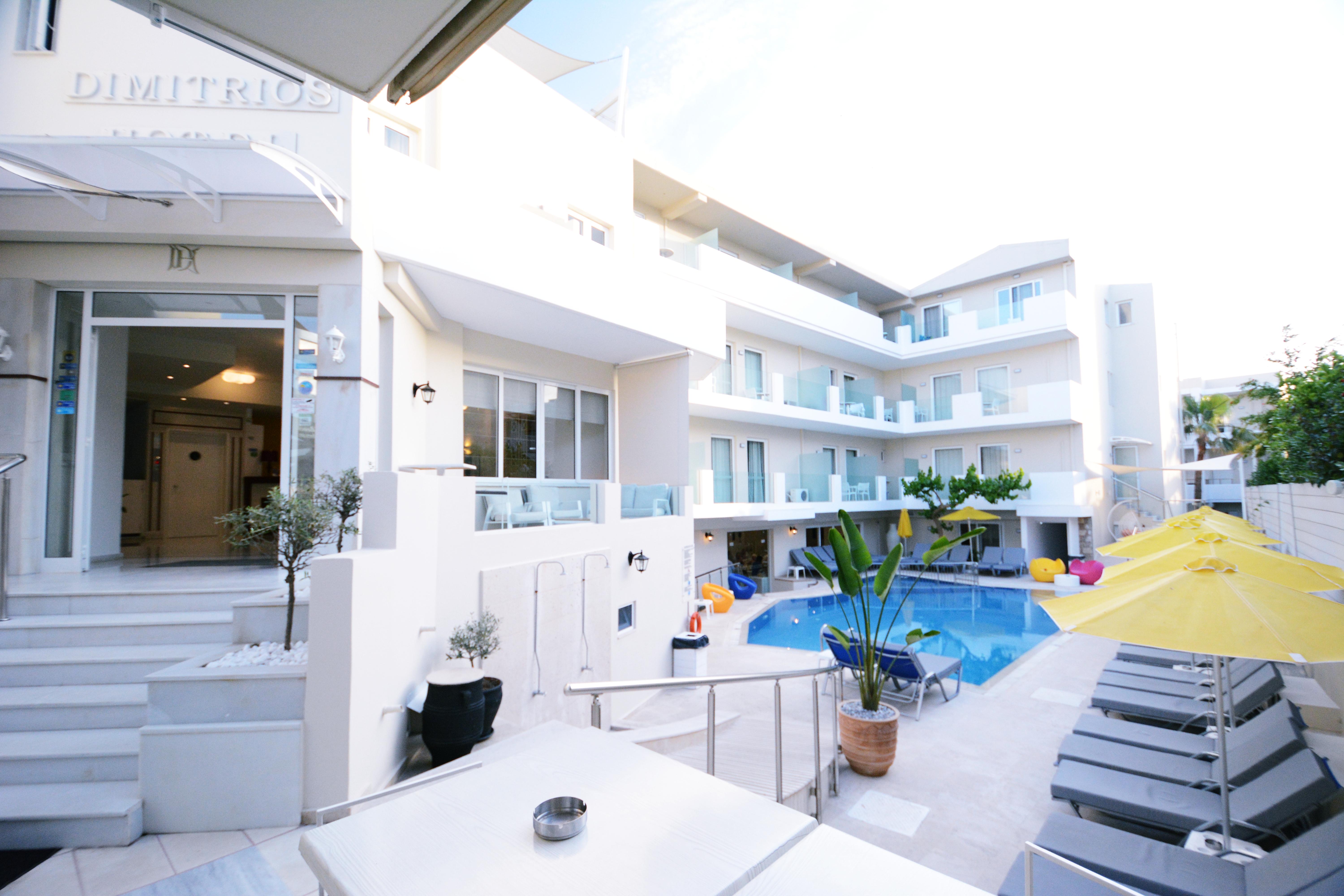 Dimitrios Beach Hotel Adults Friendly 14 Plus Rethimno Eksteriør billede