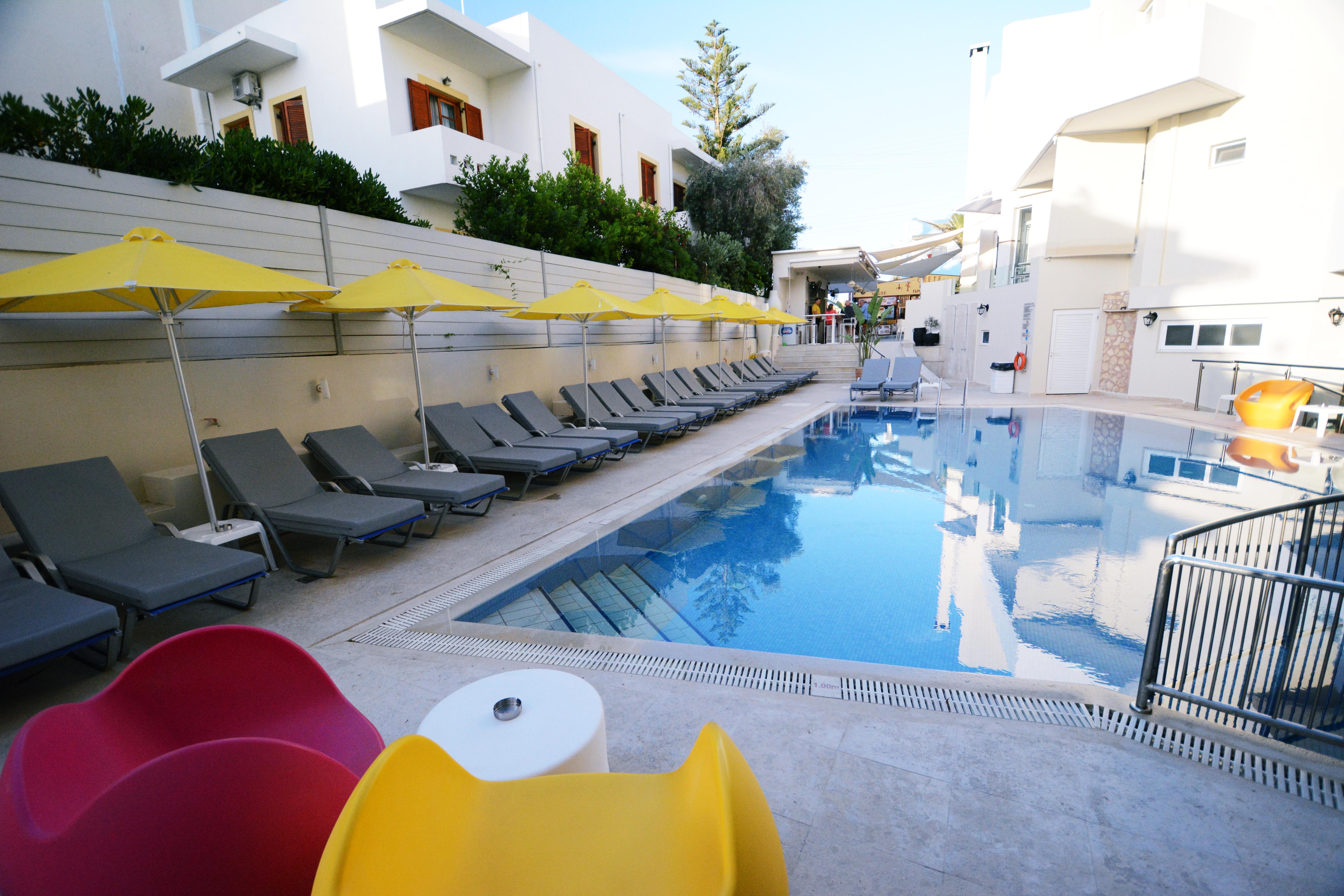 Dimitrios Beach Hotel Adults Friendly 14 Plus Rethimno Eksteriør billede