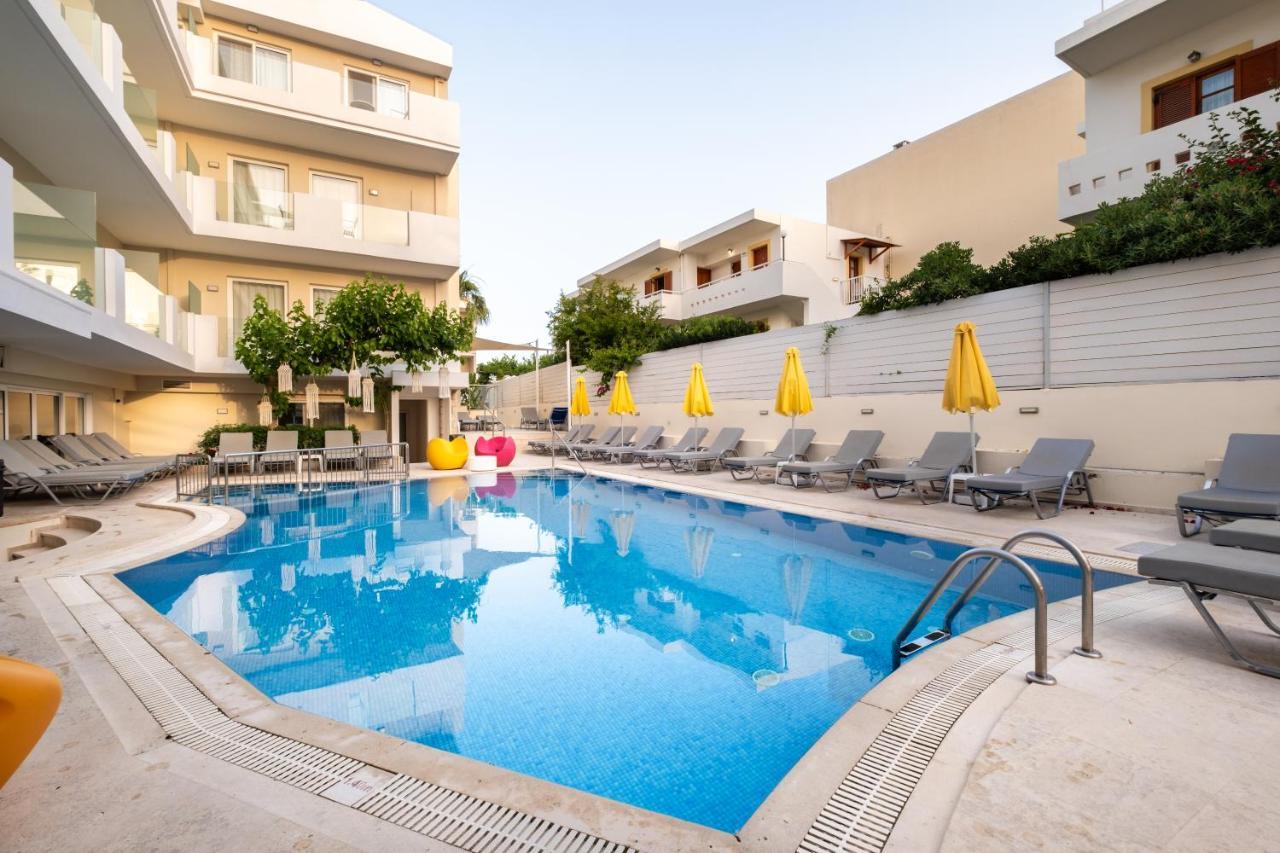 Dimitrios Beach Hotel Adults Friendly 14 Plus Rethimno Eksteriør billede