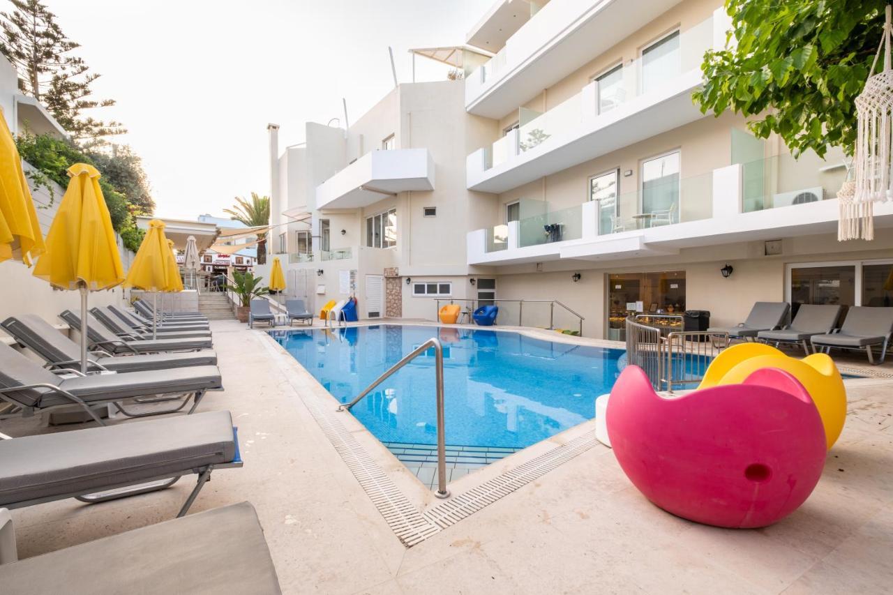Dimitrios Beach Hotel Adults Friendly 14 Plus Rethimno Eksteriør billede
