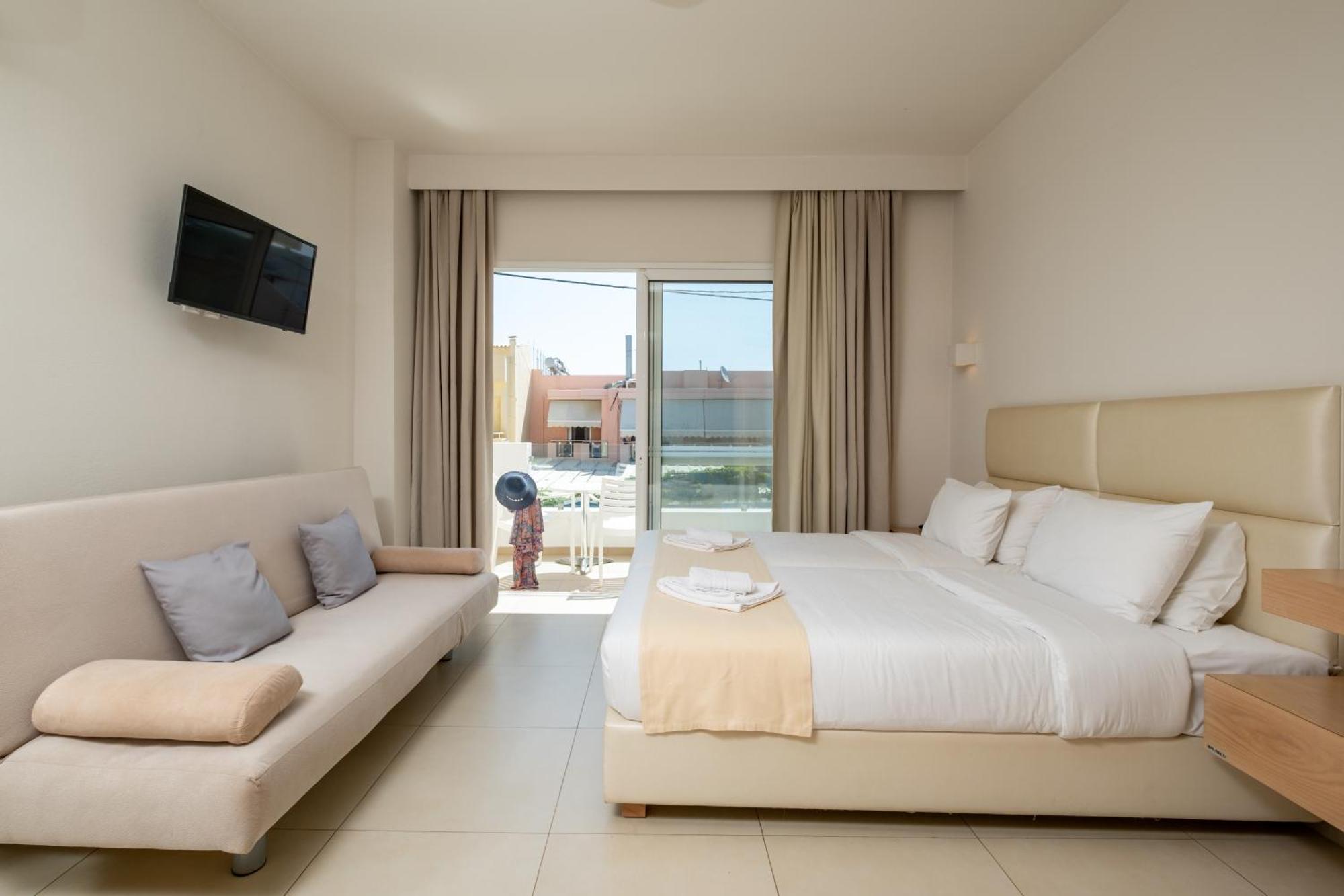 Dimitrios Beach Hotel Adults Friendly 14 Plus Rethimno Eksteriør billede